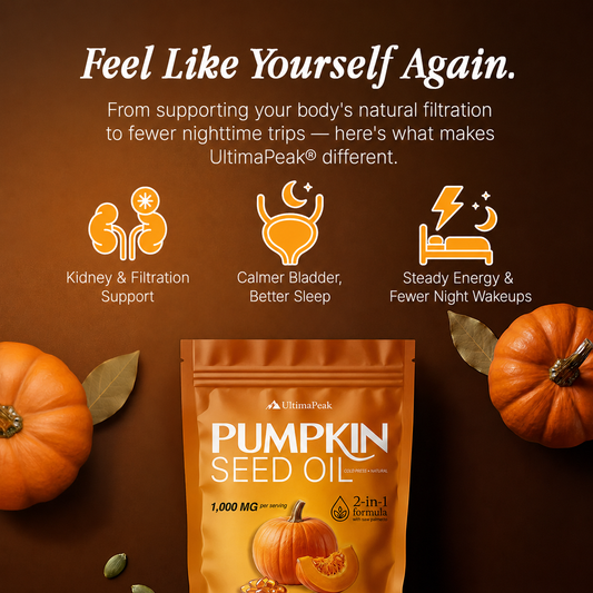 UltimaPeak Pumpkin Seed Oil Softgels
